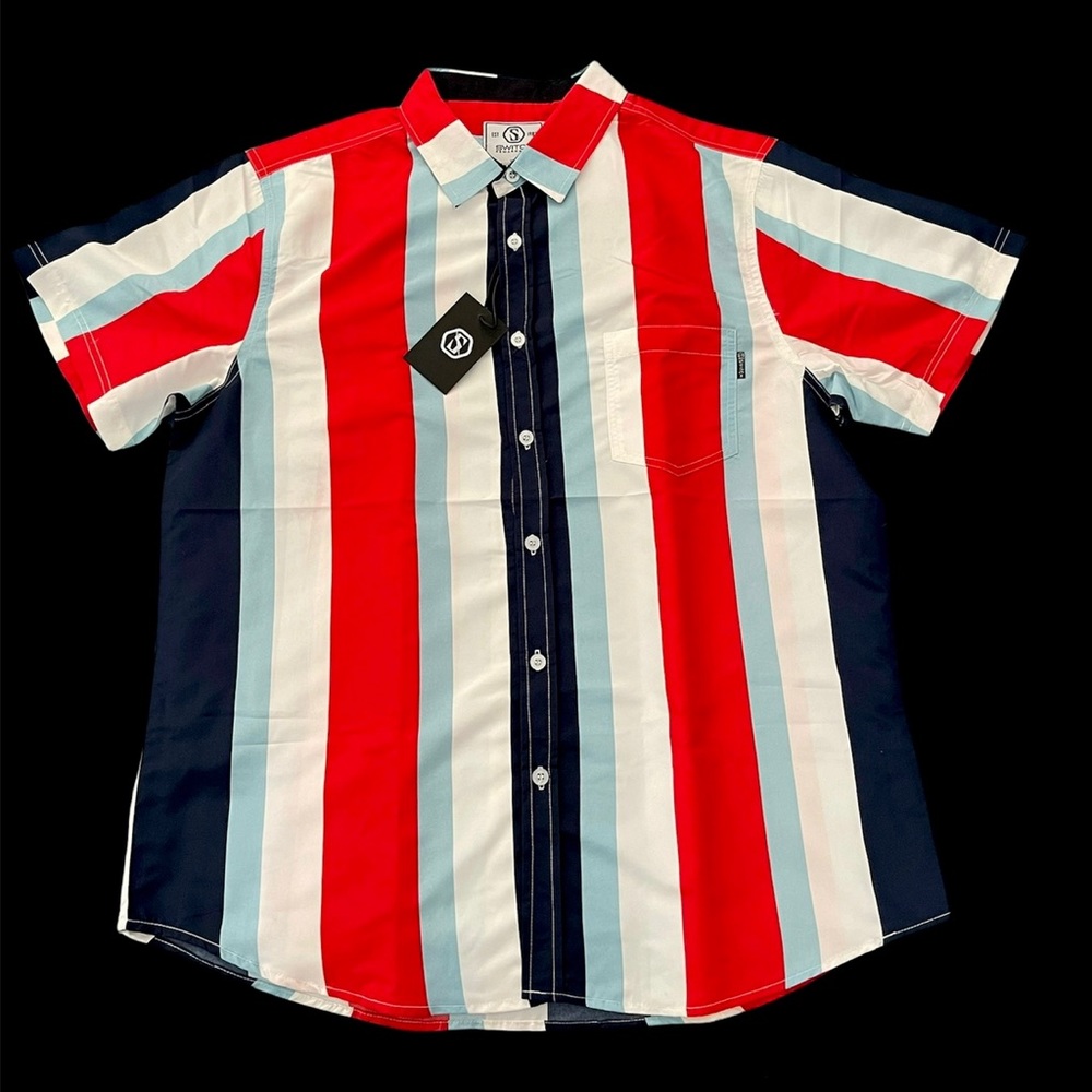 NWT Men’s XL SWITCH REMARKABLE S/S Buttondown